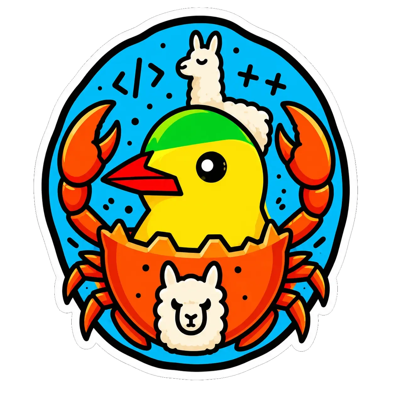 llama-crab logo